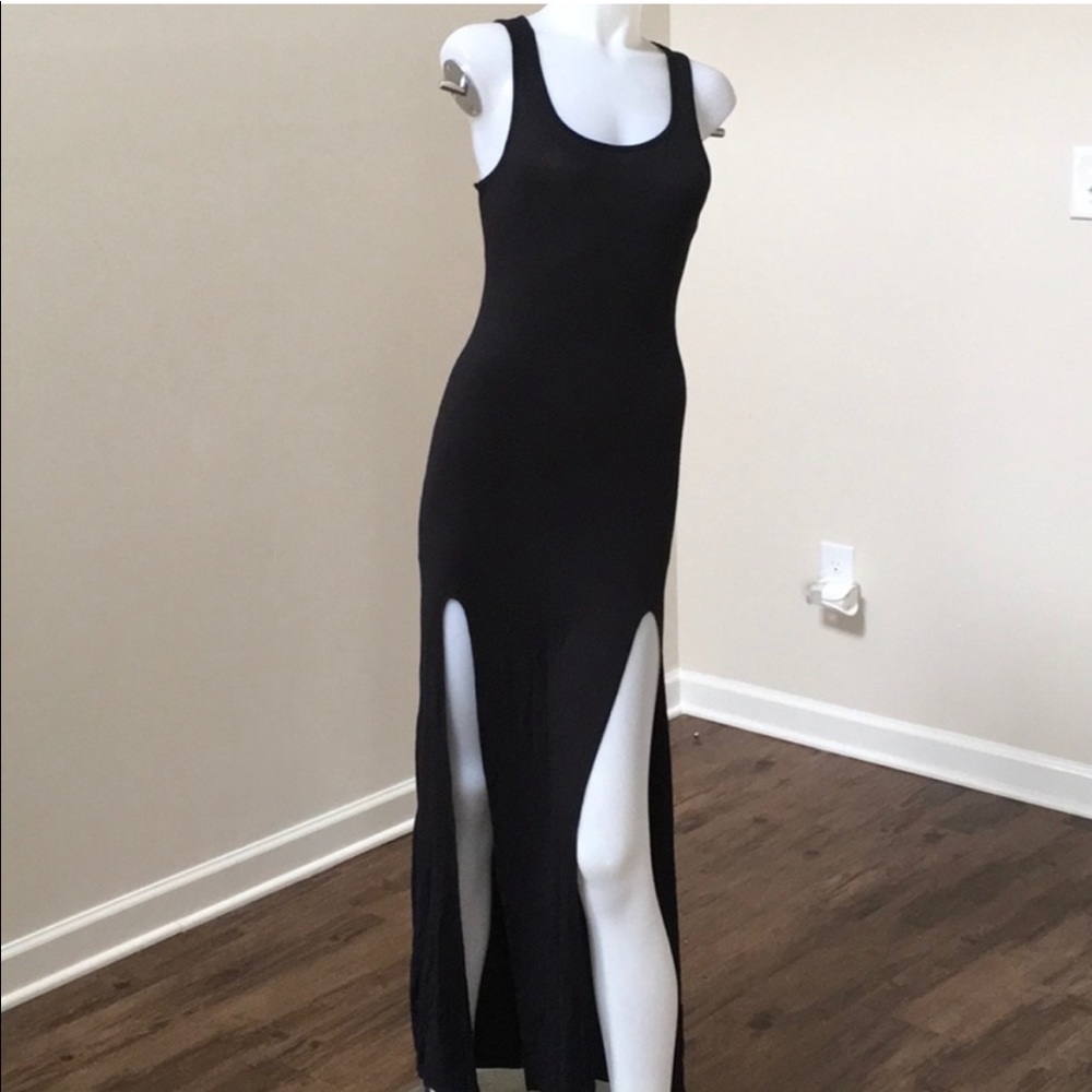 Sexy Black Maxi Dress
